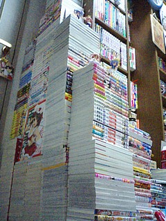 何冊か毎に紐で括ってから積むのもアリかも……と今更ながらに思った。まぁそんな面倒な事しないけどなー