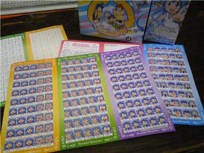 面白がって皆で手分けしてシール揃えて貼ったりしてました